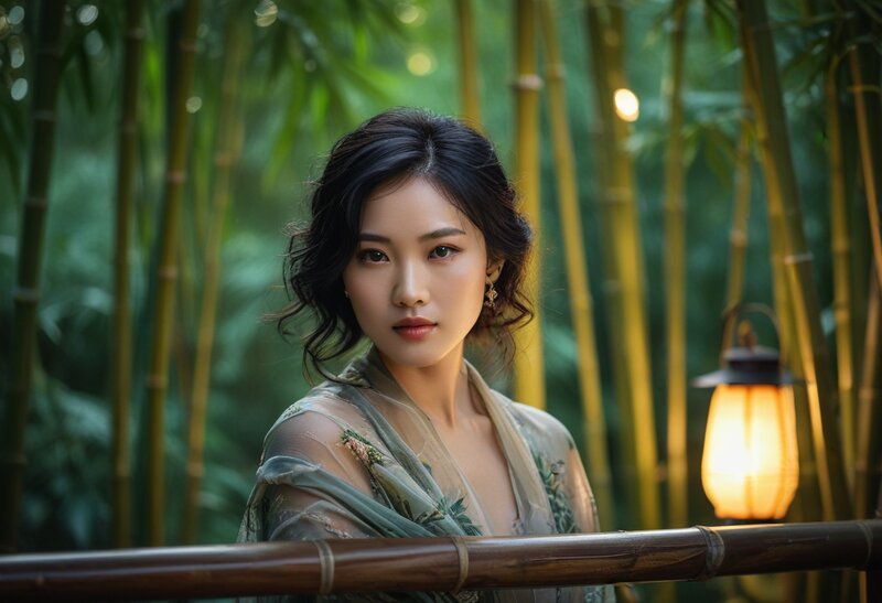 《回廊深处的凝视》